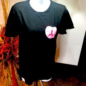 Jeffrey Star Valentines Woman’s Tee Size S